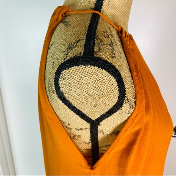 Zara Sleeveless Top Women Asymmetrical Hem Shirt Tunic Halter Neck Open Back New - Picture 13 of 15